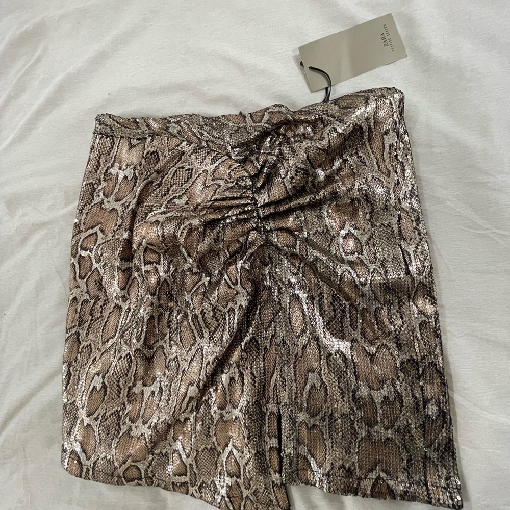 Snake print skirt, new with tag
